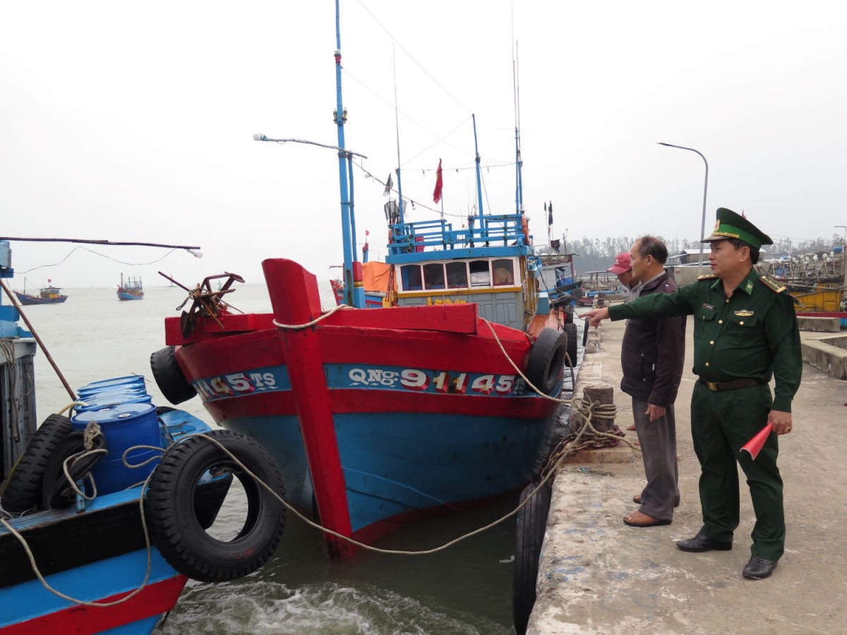 Quảng Ngãi tăng cường kiểm soát tàu cá dịp Tết